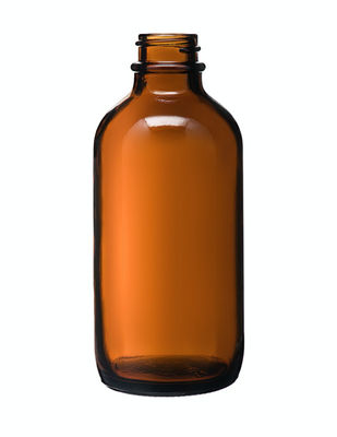 flint 4Oz Boston Round Glass Bottles 24-400 matte boston round bottles